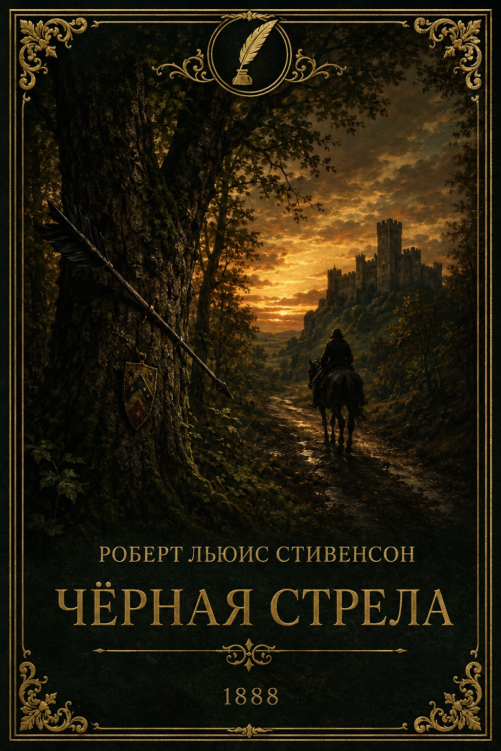 Иллюстрация к разделу «6. Роберт Льюис Стивенсон - «Чёрная стрела» (1888)»