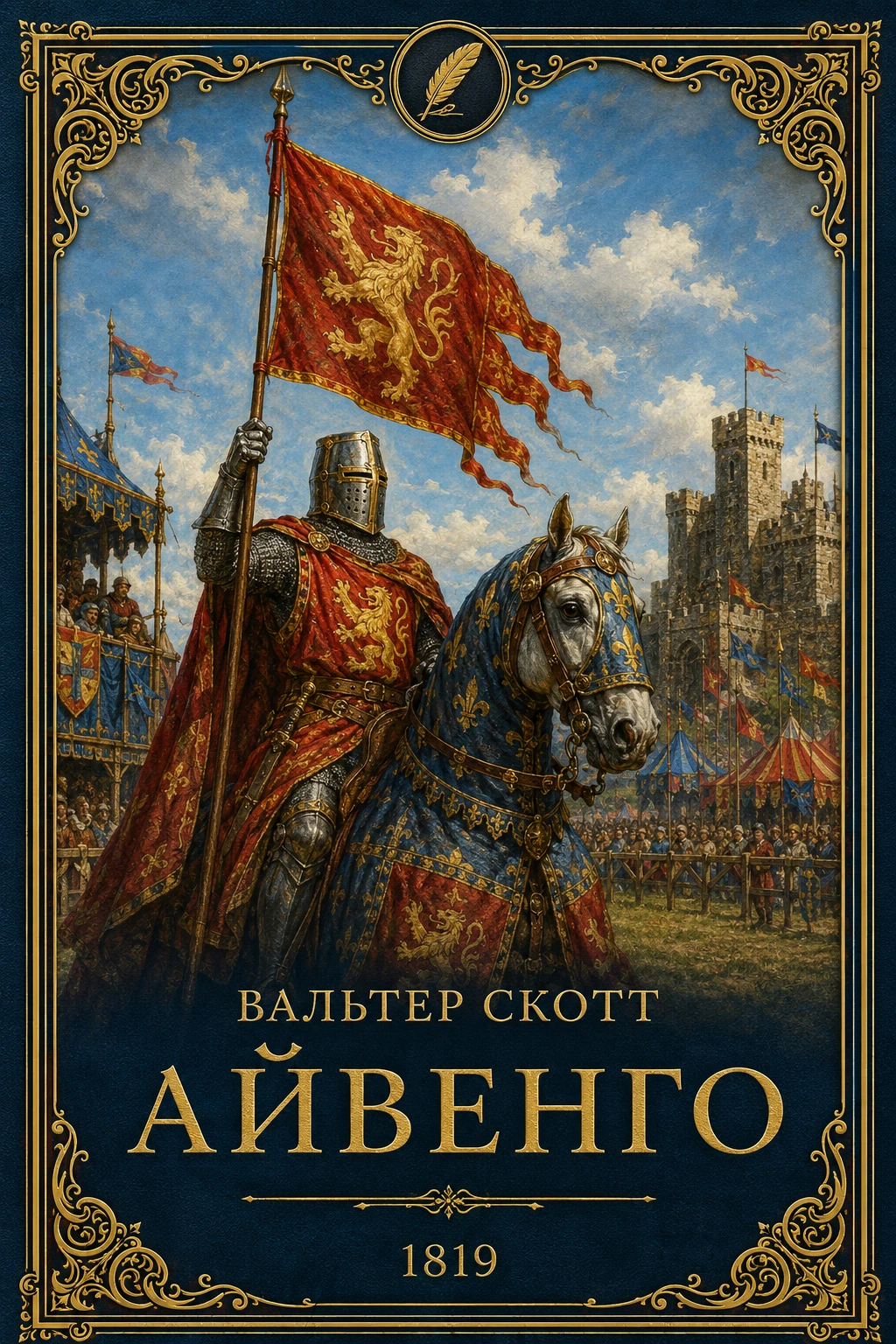 Иллюстрация к разделу «5. Вальтер Скотт - «Айвенго» (1819)»